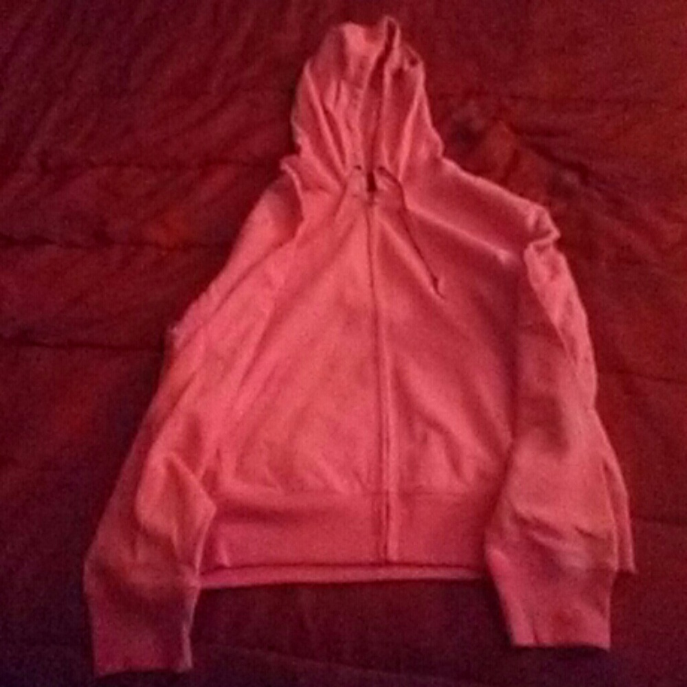 Pink hoodie